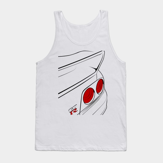 Nissan Skyline R33 GT-R Tank Top by racingfactory